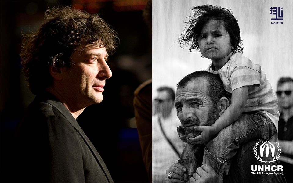 Neil Gaiman Raises Funds for Syrian Refugees Throughout The Winter Season With UNHCR